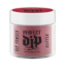 #2603036 Artistic Perfect Dip Coloured Powders HOTNESS ( Red Glitter) 0.8 oz.